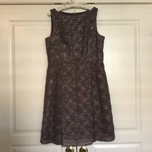 Gorgeous Adrianna Papel  taupe  dress.